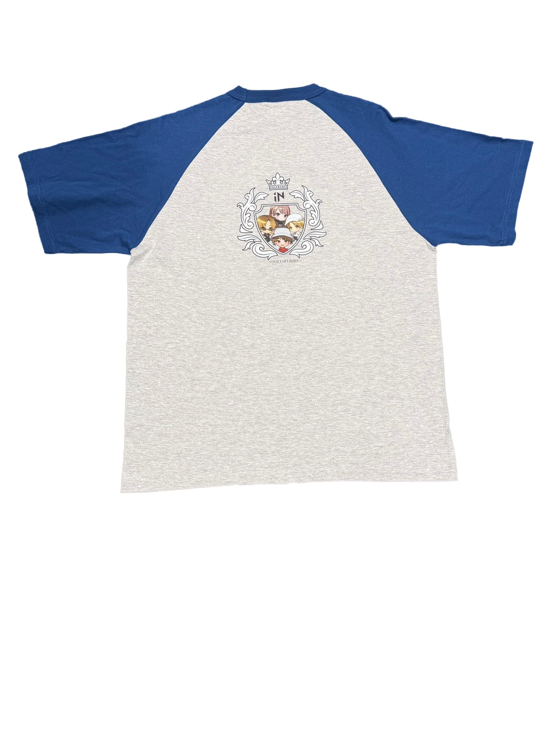 Tシャツ /is N'eat四皇 ブルーxグレー Ver.【離島配送不可】