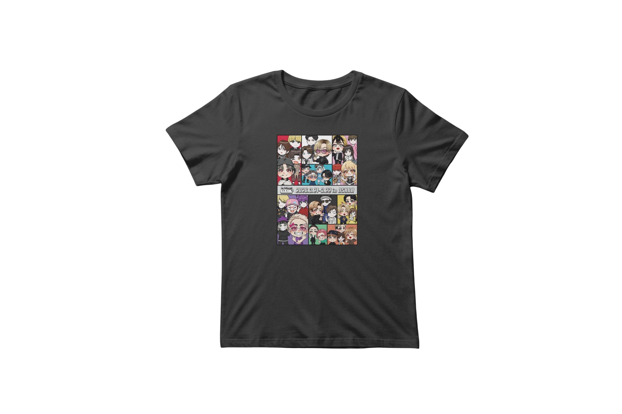 イズニートPOPUP限定Tシャツ / 黒 Ver.【離島配送不可】
