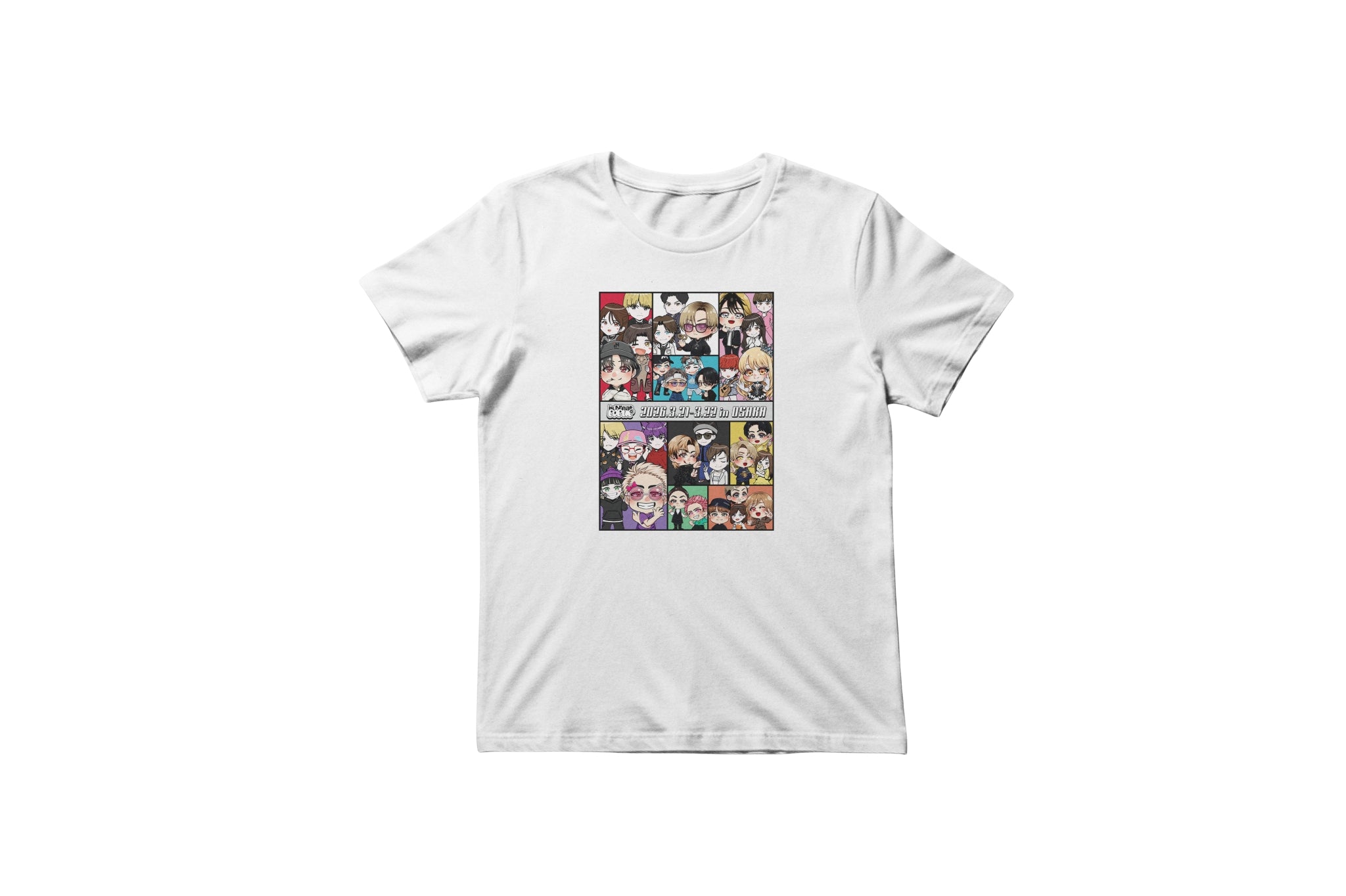 イズニートPOPUP限定Tシャツ / 白 Ver.【離島配送不可】