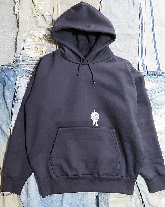 DRIP “DURIAN” EMBROIDERY HOODED SWEATSHIRT【離島配送不可】