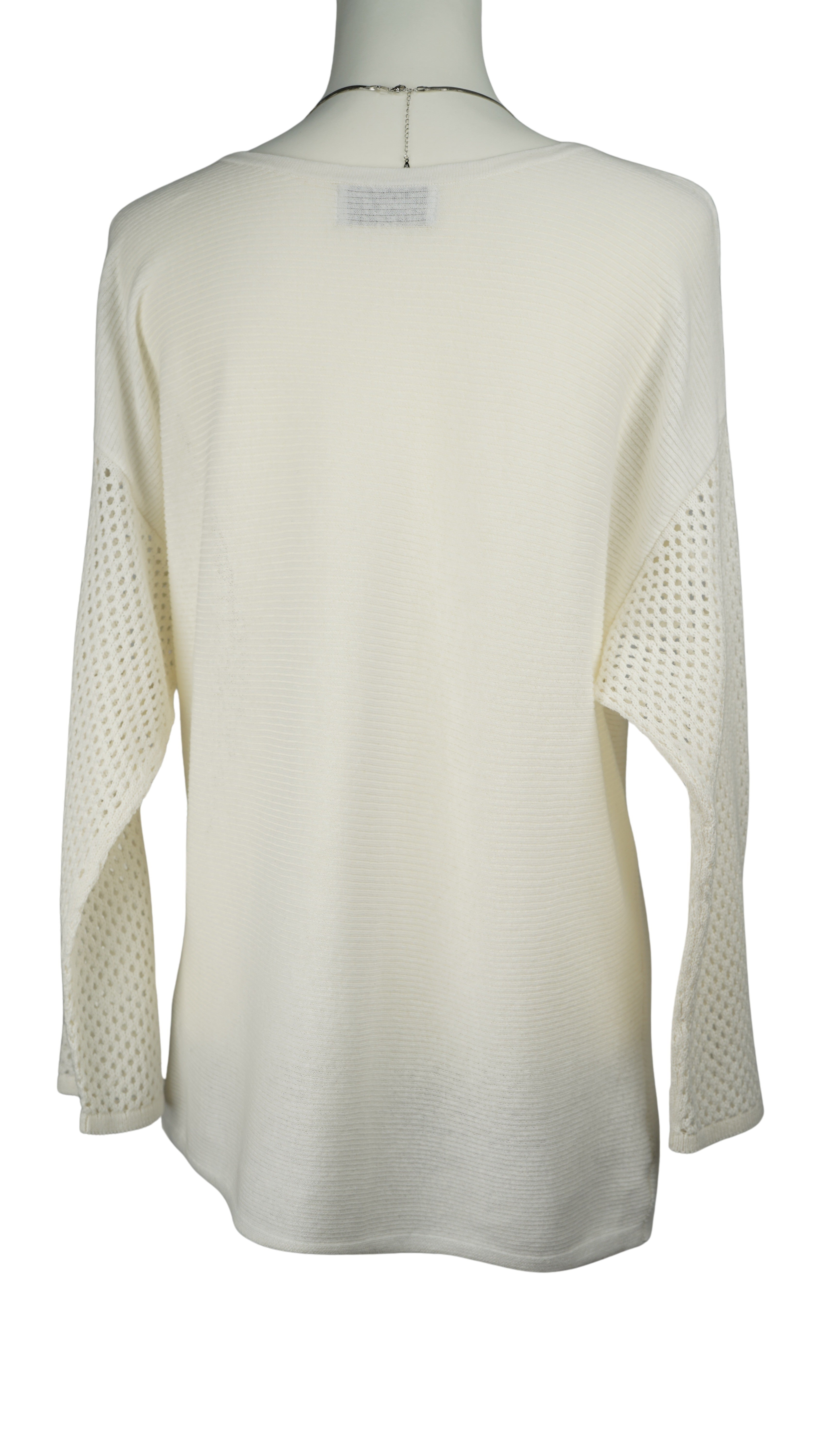 CROCHET SLEEVE KNIT TOPS【離島配送不可】