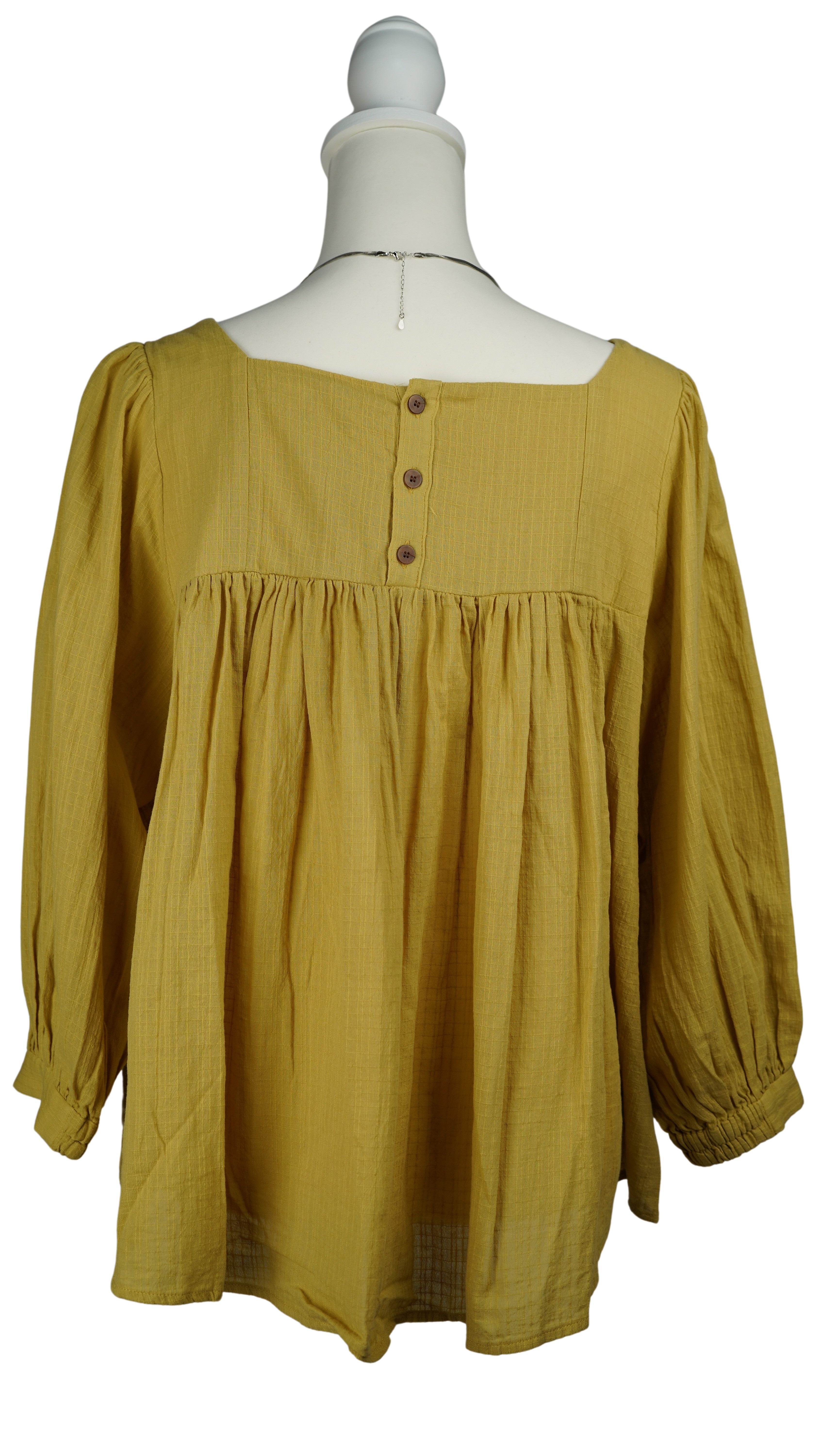 SQUARE NECK BLOUSE【離島配送不可】