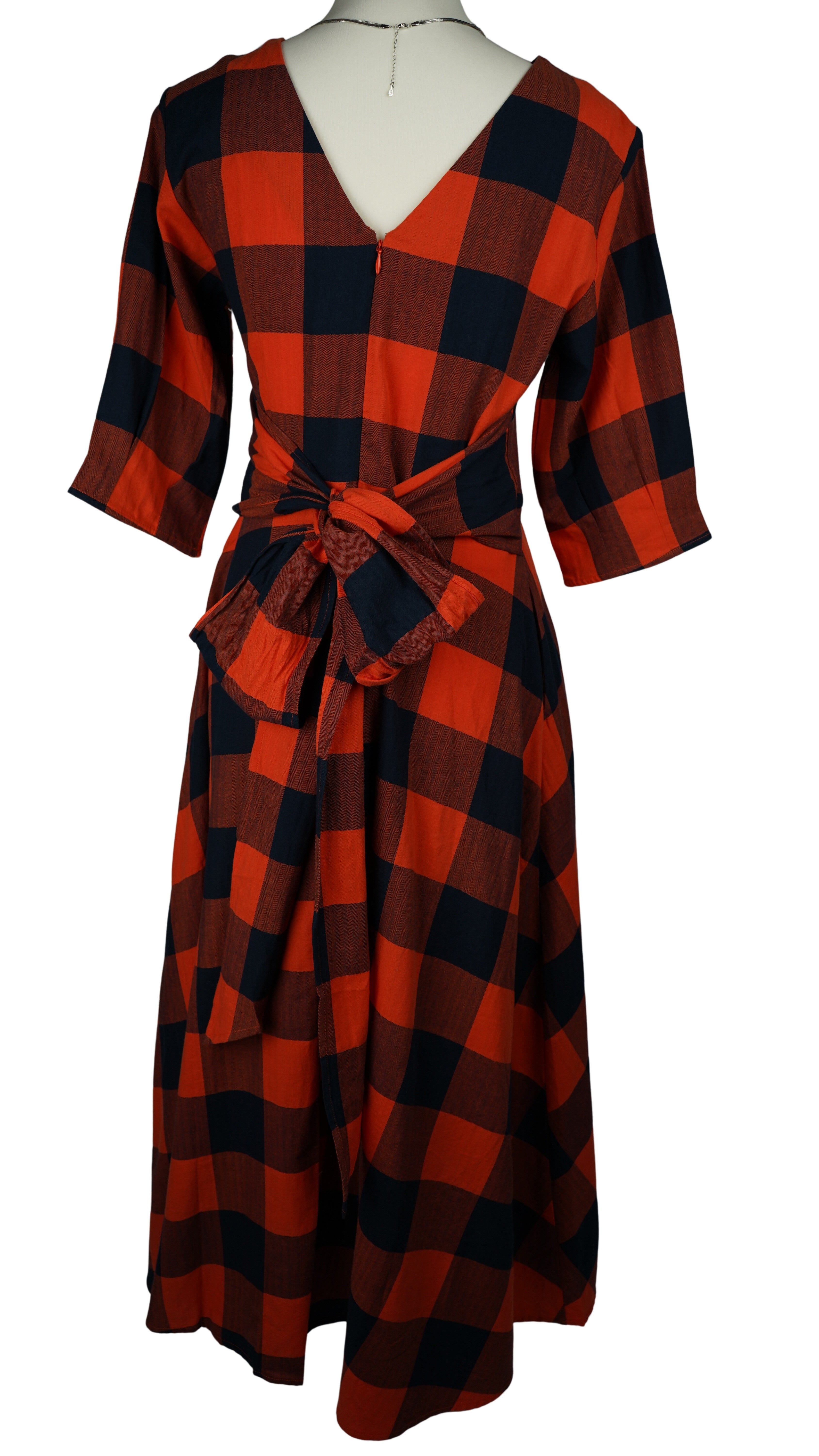 BLOCK CHECK DRESS【離島配送不可】