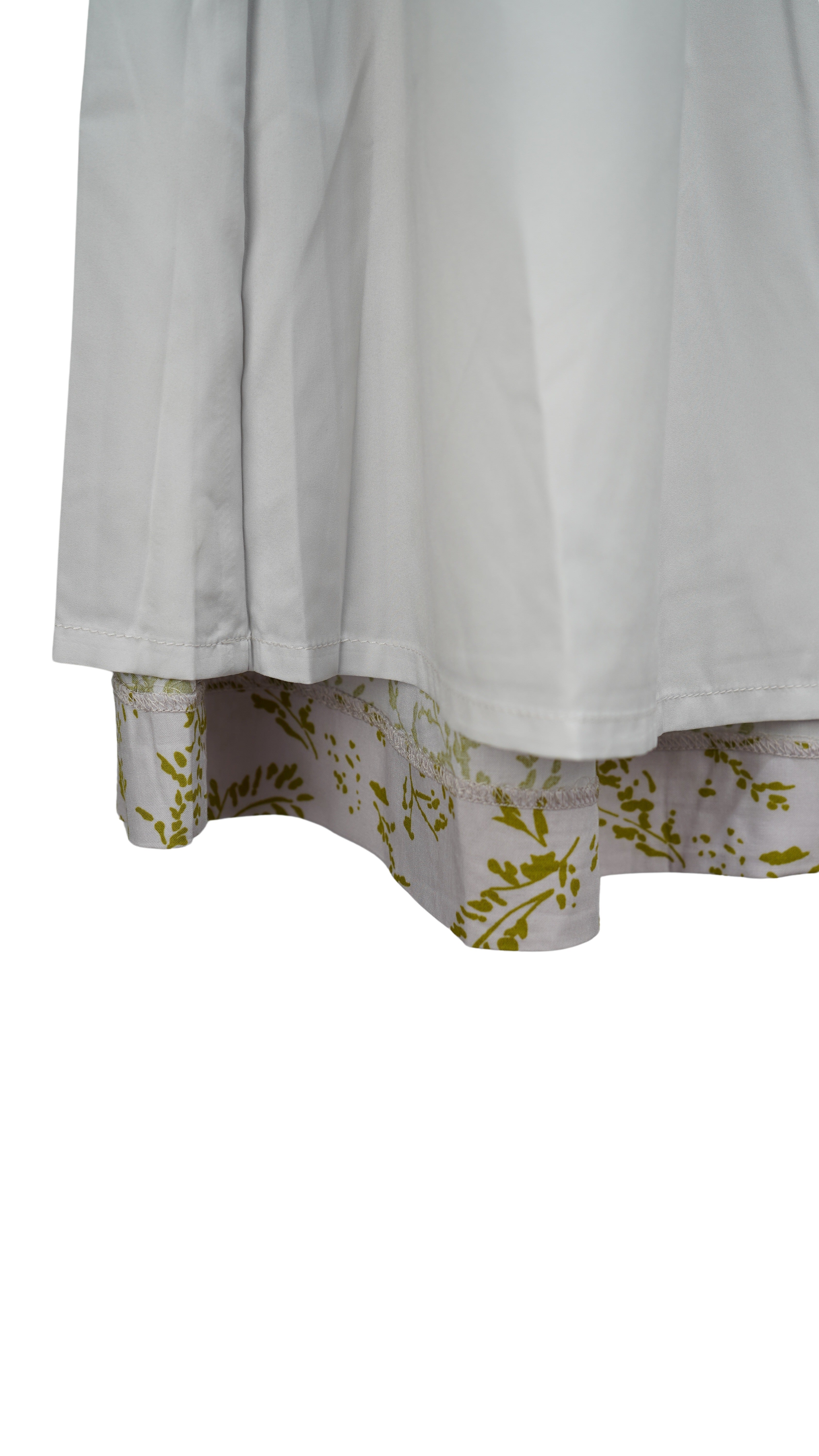 LEAF FLOWER WIDE TUCK SK【離島配送不可】