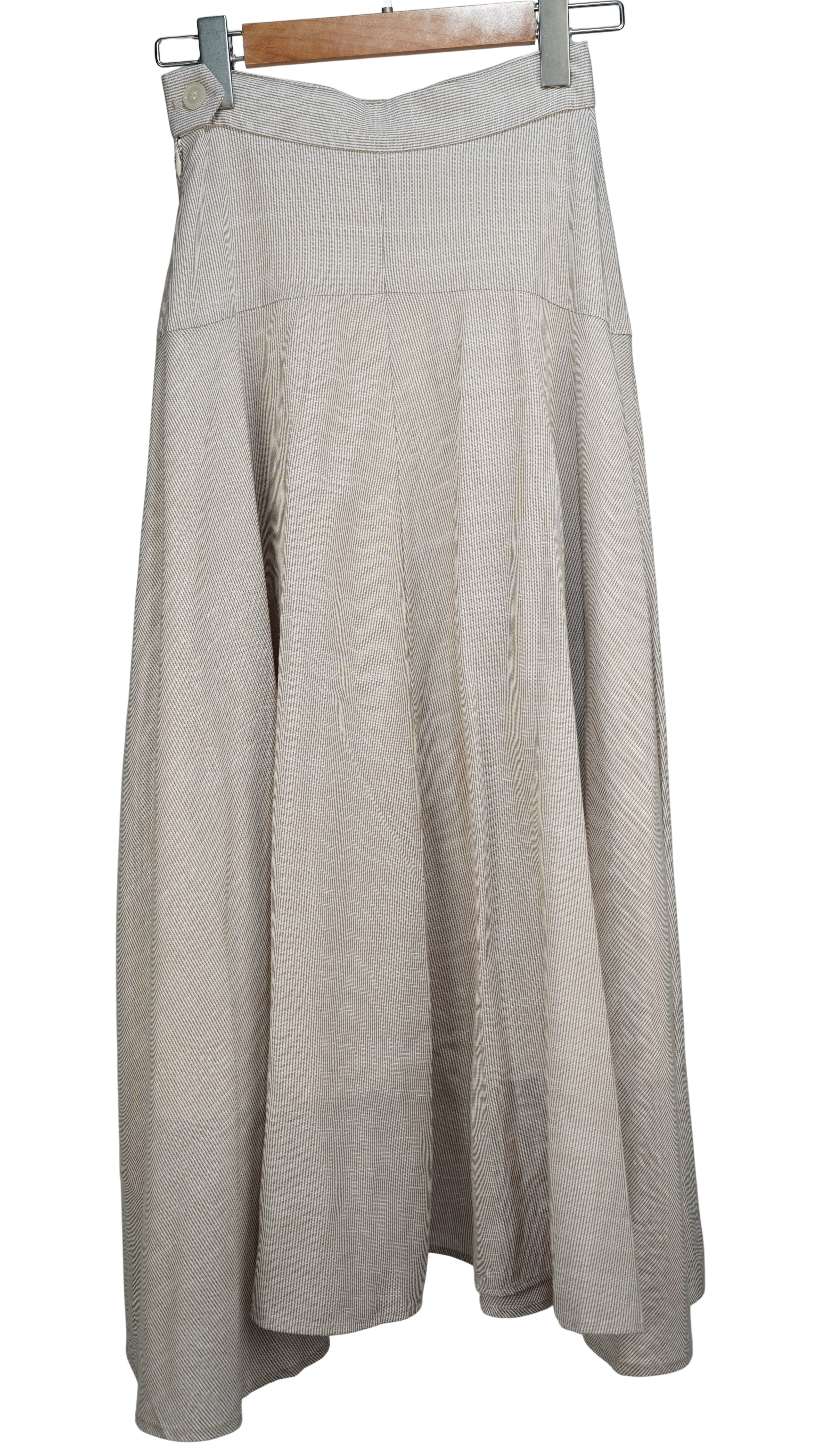 YOKE FLARE SKIRT【離島配送不可】
