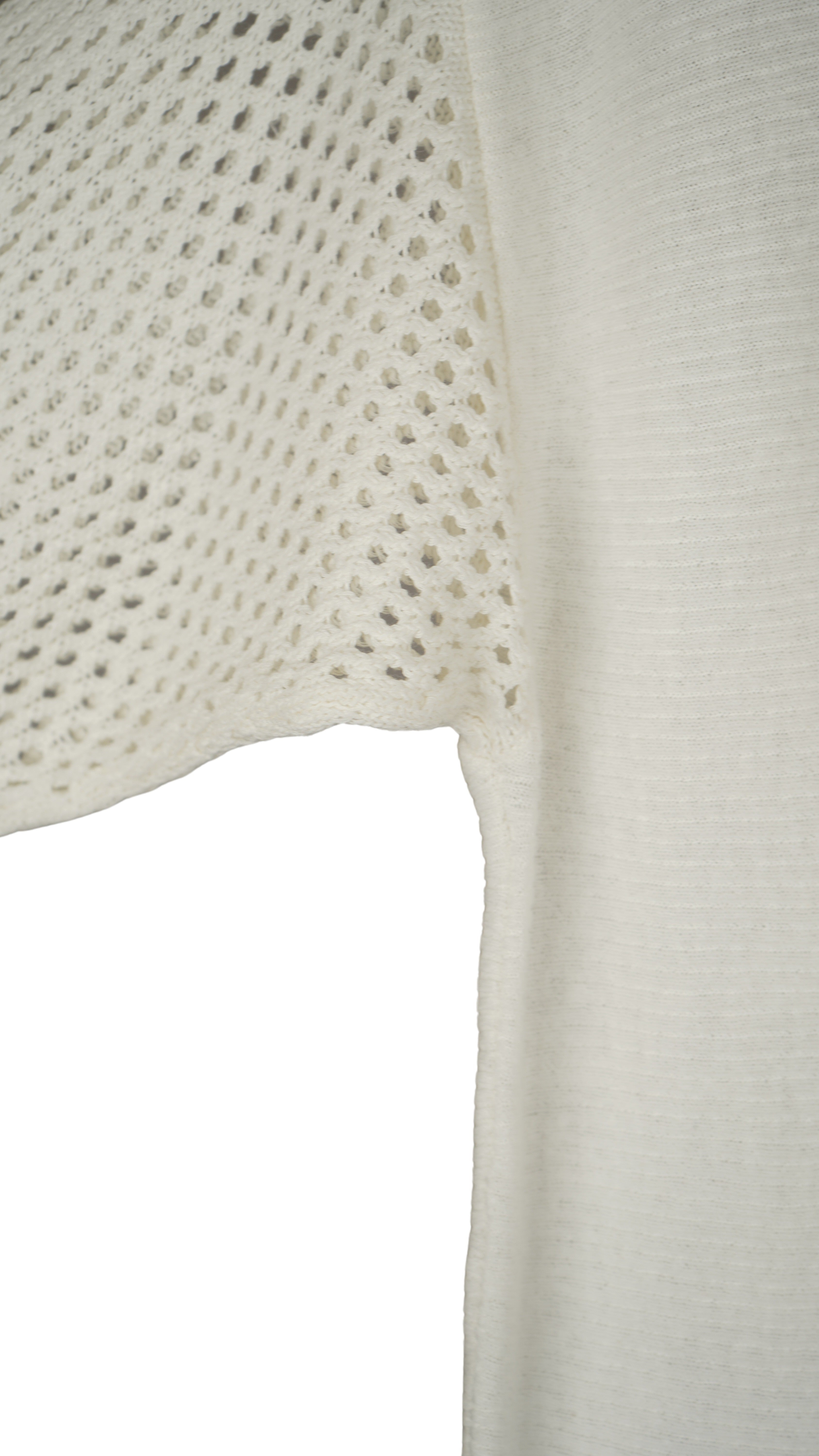 CROCHET SLEEVE KNIT TOPS【離島配送不可】