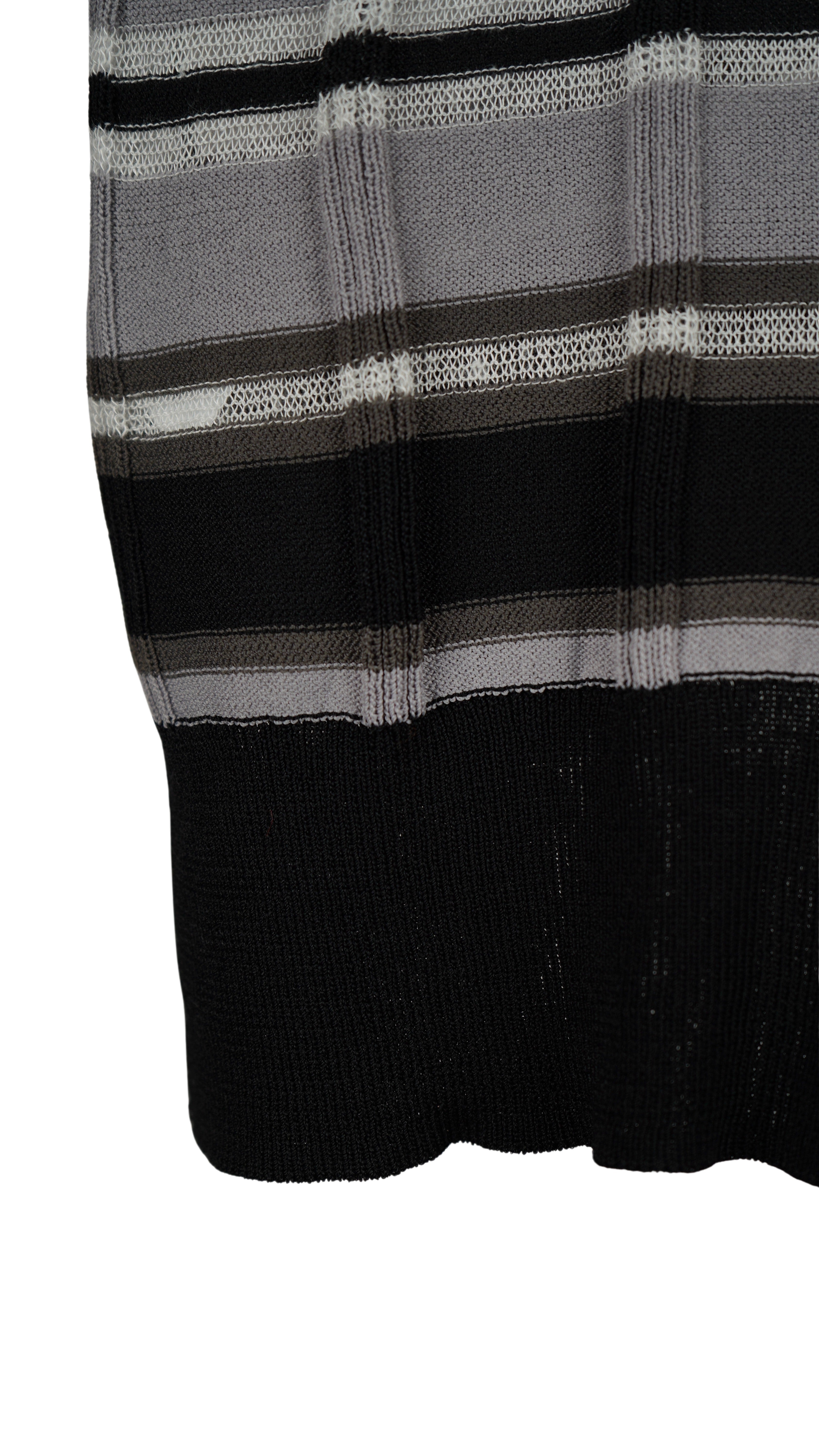 MULTI BORDER SHEER KNIT TOPS【離島配送不可】