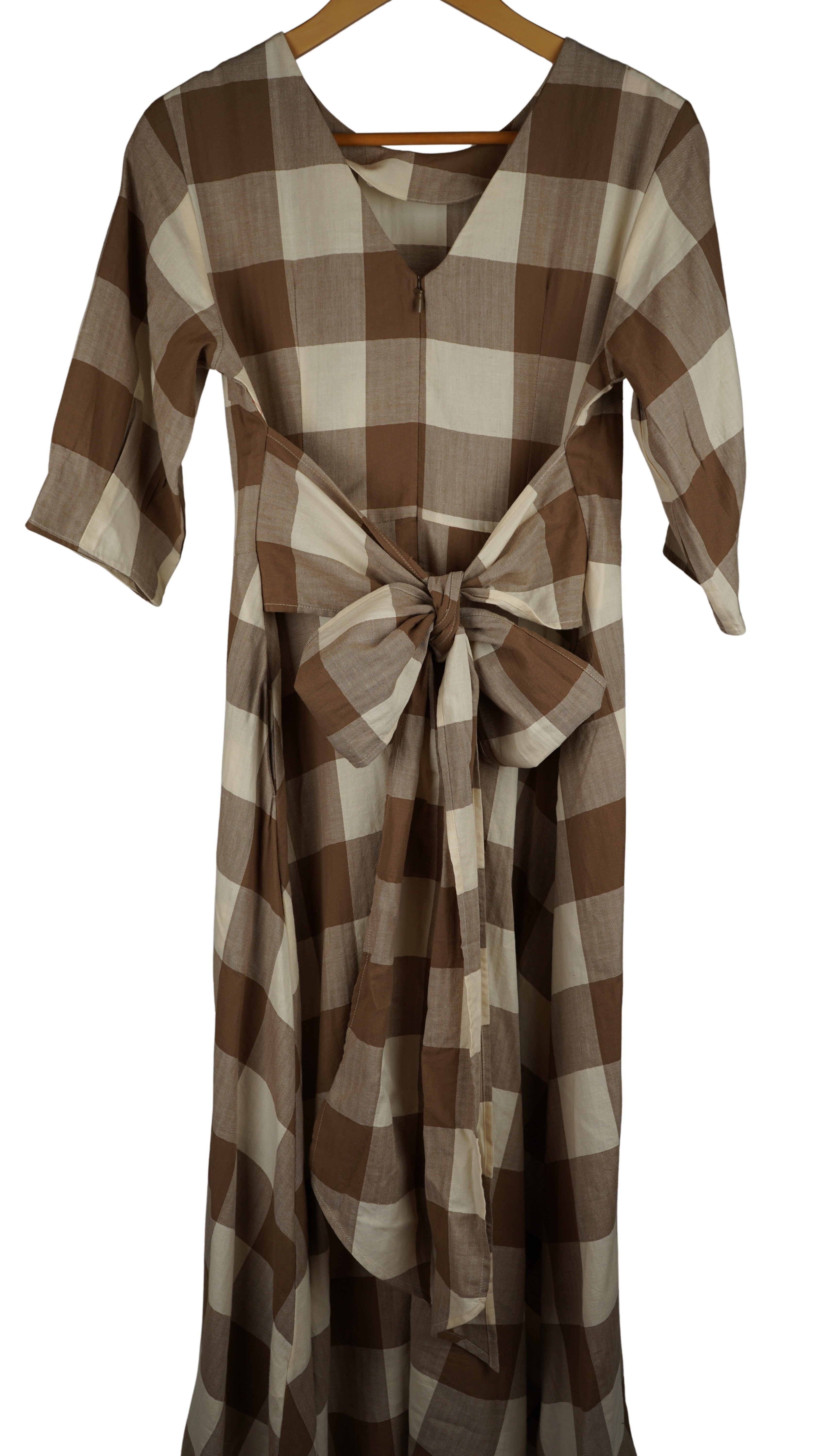 BLOCK CHECK DRESS【離島配送不可】
