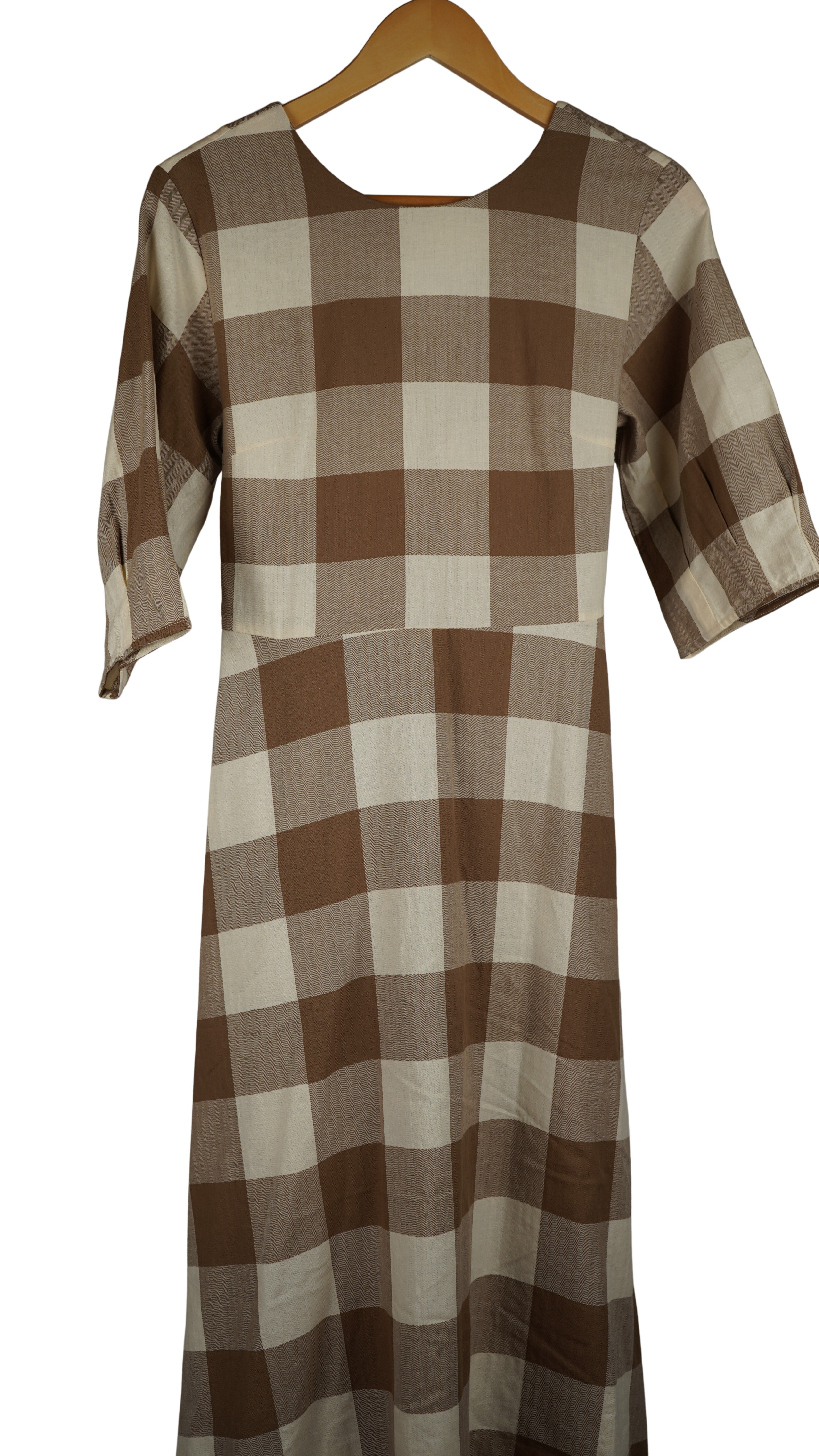 BLOCK CHECK DRESS【離島配送不可】