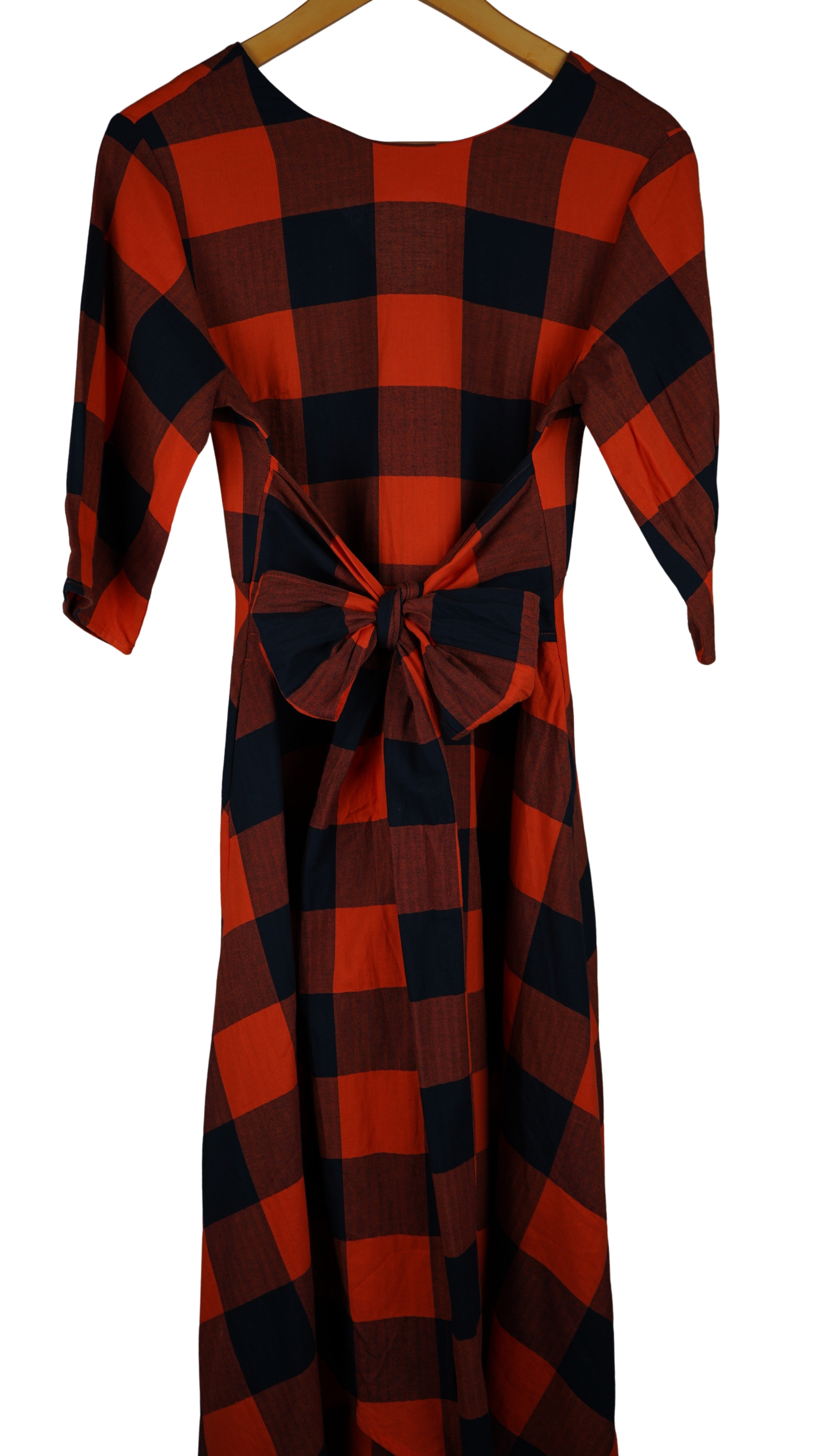 BLOCK CHECK DRESS【離島配送不可】