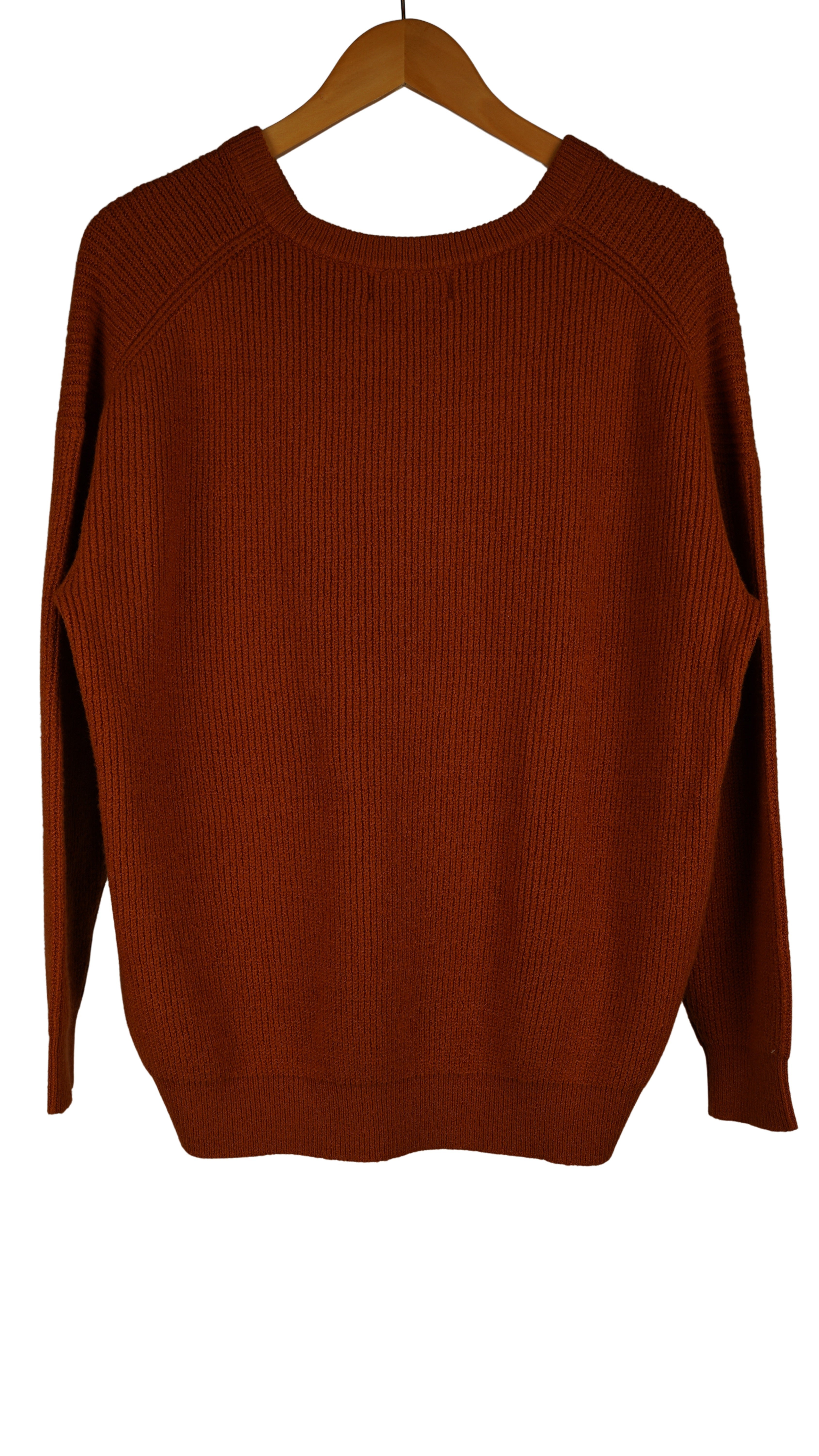 V NECK LOOSE KNIT TOPS【離島配送不可】