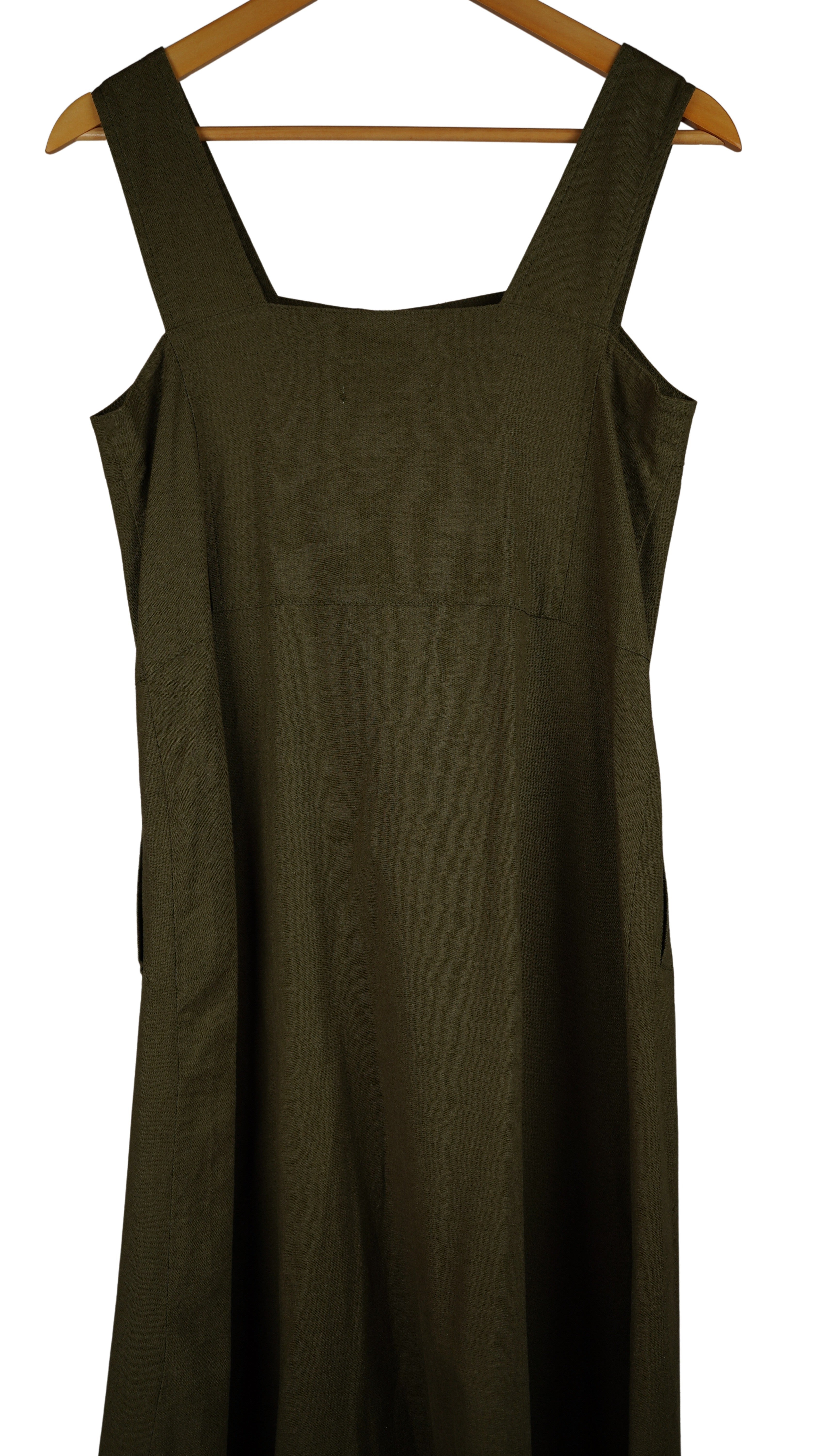 BUTTON UP WAIST TIE DRESS【離島配送不可】