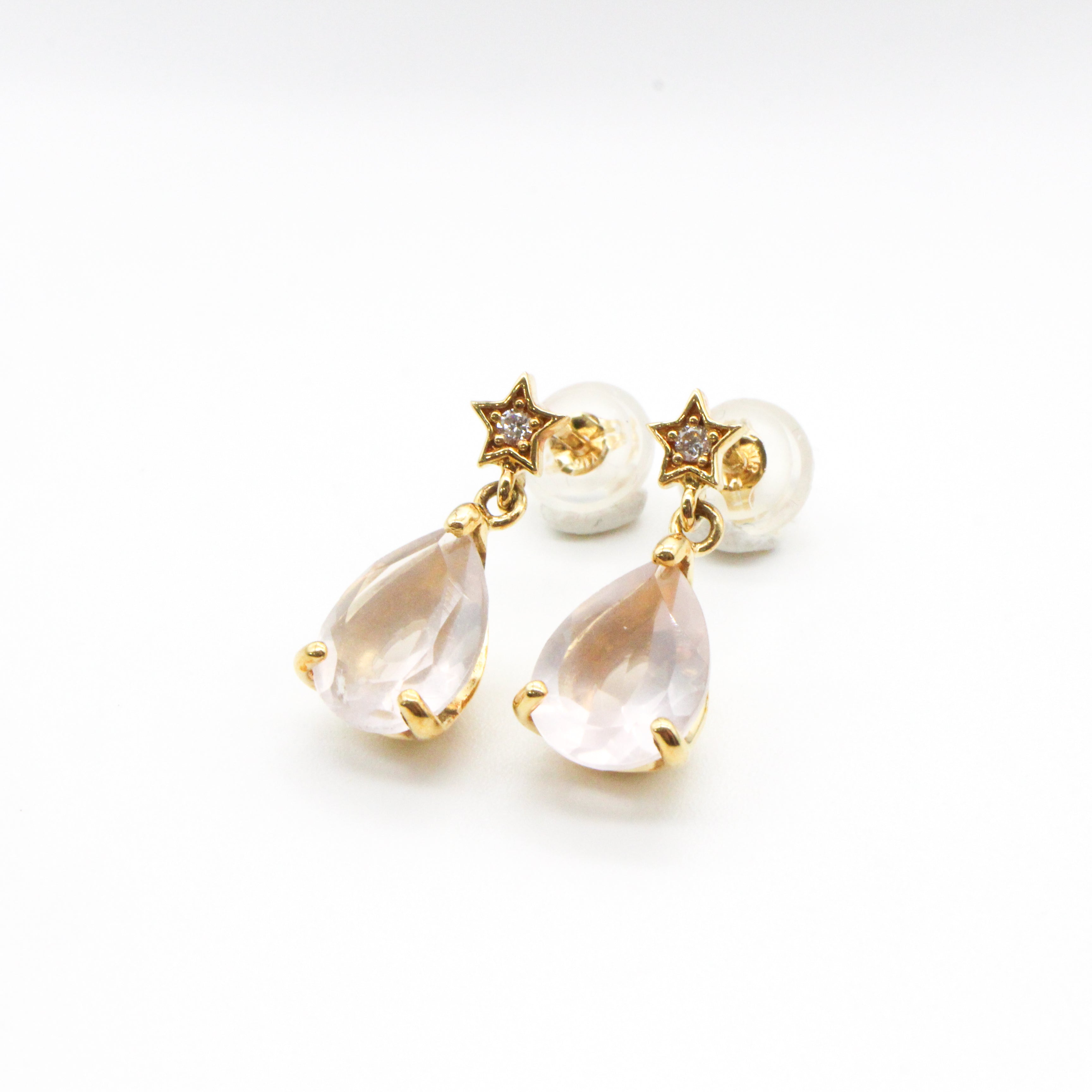 av-0013【K18YG】ピアス【離島配送不可】