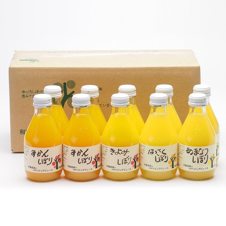 伊藤農園 100%ピュアジュース 180ml セット【離島配送不可】