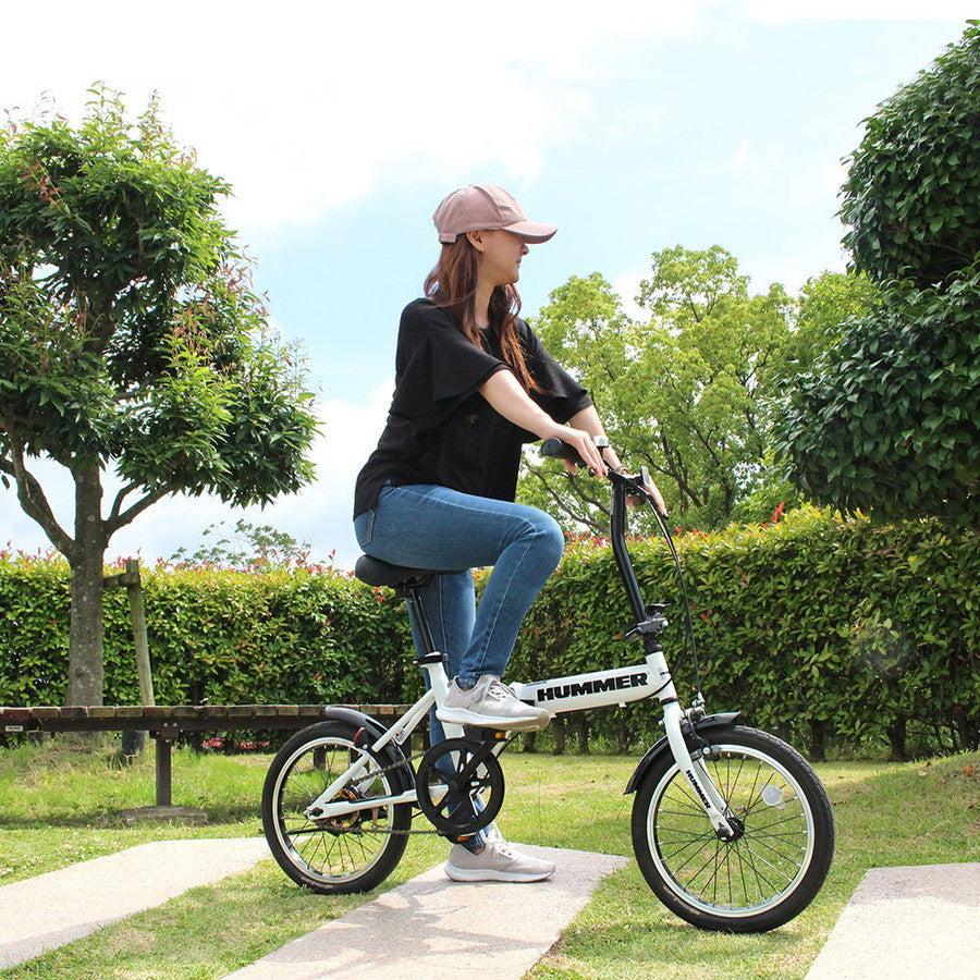 ハマー ノーパンク16インチ折畳自転車【離島配送不可】