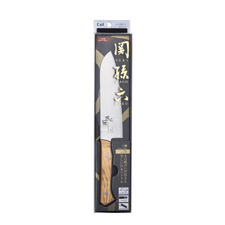 関孫六 しらあい 三徳165mm【離島配送不可】