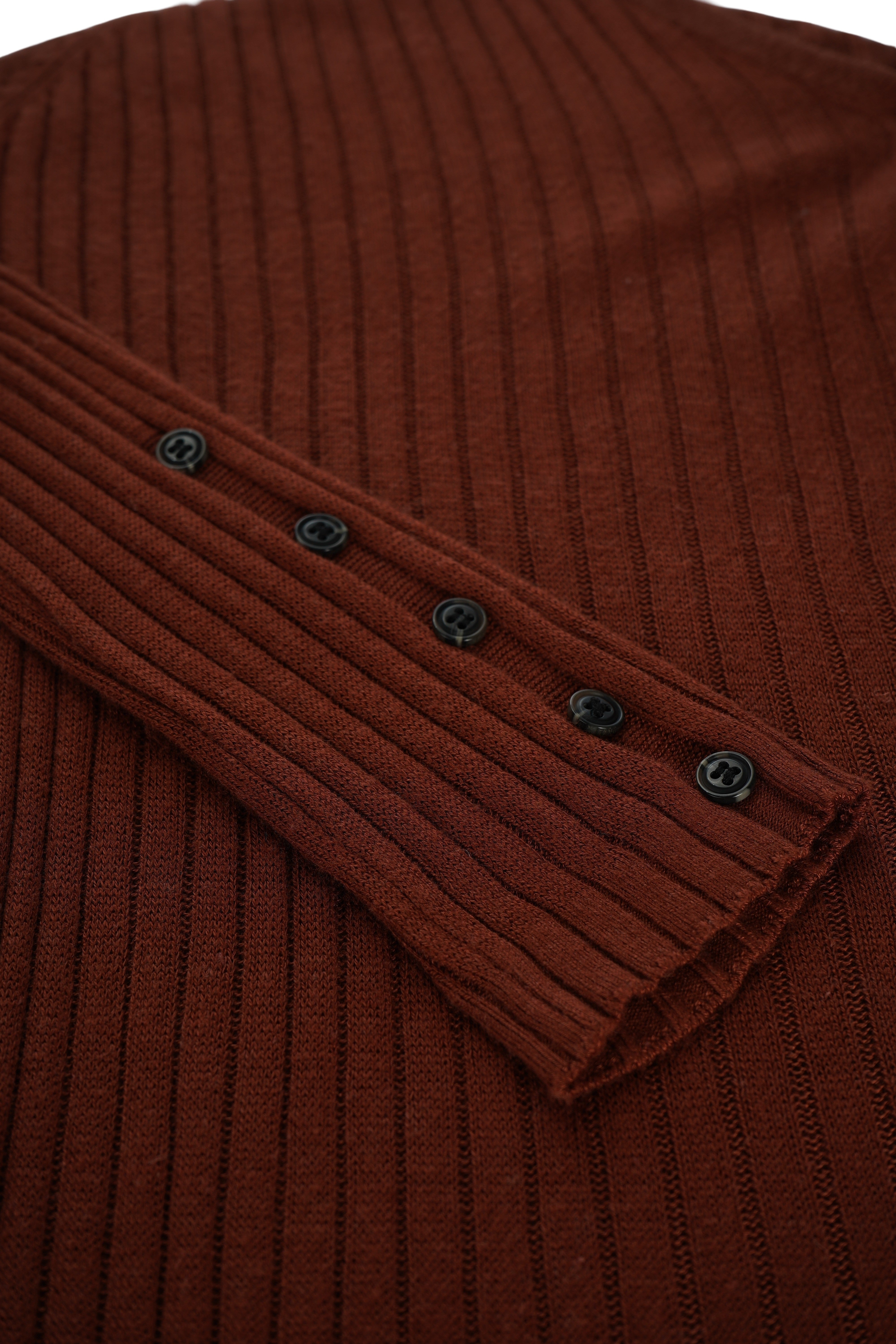 WIDE NECK RIB CARDIGAN【離島配送不可】