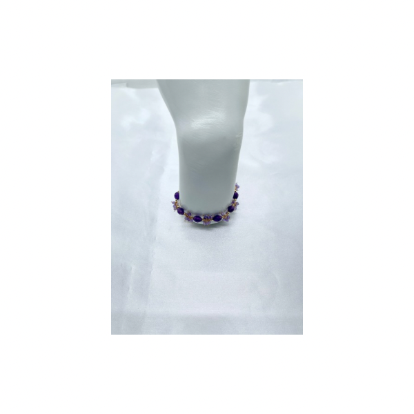 アメジストのブレスレット