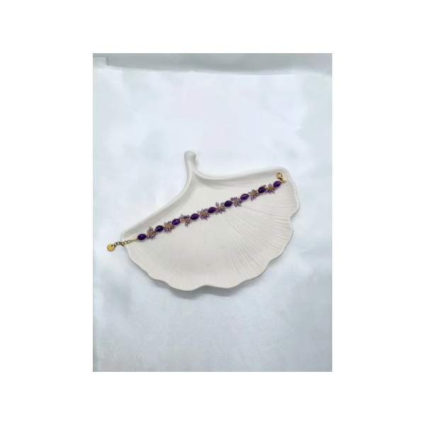 アメジストのブレスレット