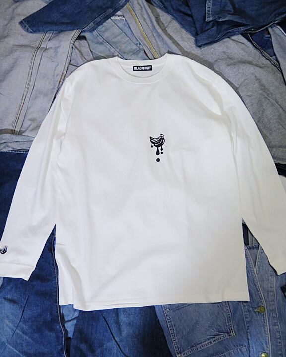 DRIP BANANA PRINTED LONG-SLEEVE-SHIRT【離島配送不可】