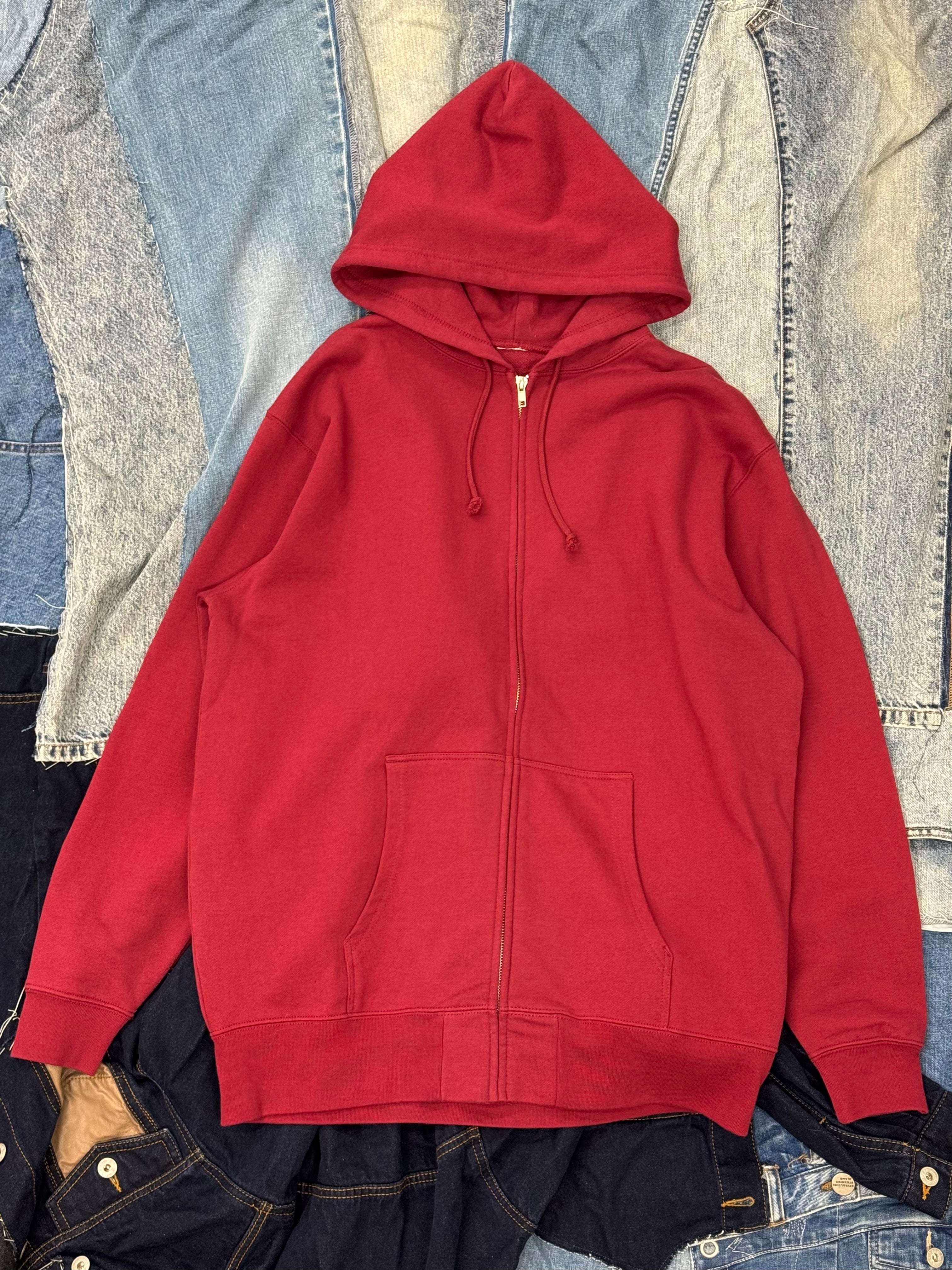 TYPE-2” R&L SLDR “STAR” EMBROIDERY ZIP-UP HOODED SWEATSHIRT25【離島配送不可】