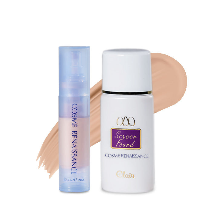 メイク スクリーンファンデII COSME RENAISSANCE ベージュ：乳状