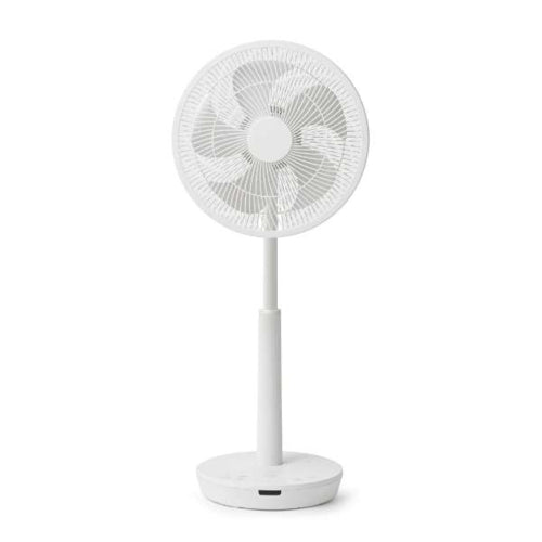 【1年保証付】30cmDC音声操作ｻｰｷｭﾚｰﾀｰ扇風機 シロカのポチタマ扇【離島配送不可】