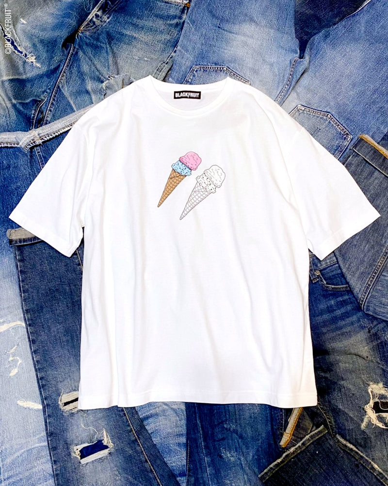 DOUBLE ICE CREAM BIG-TEE【離島配送不可】
