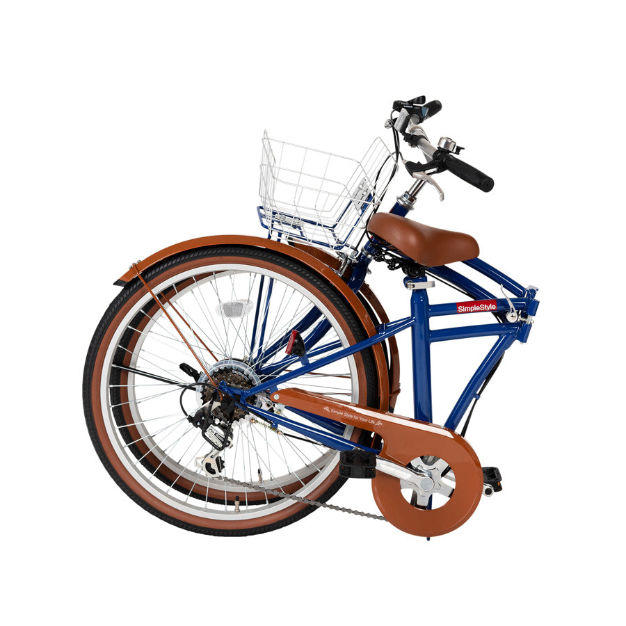 24型折畳自転車 シンプルスタイル PL246BS【離島配送不可】