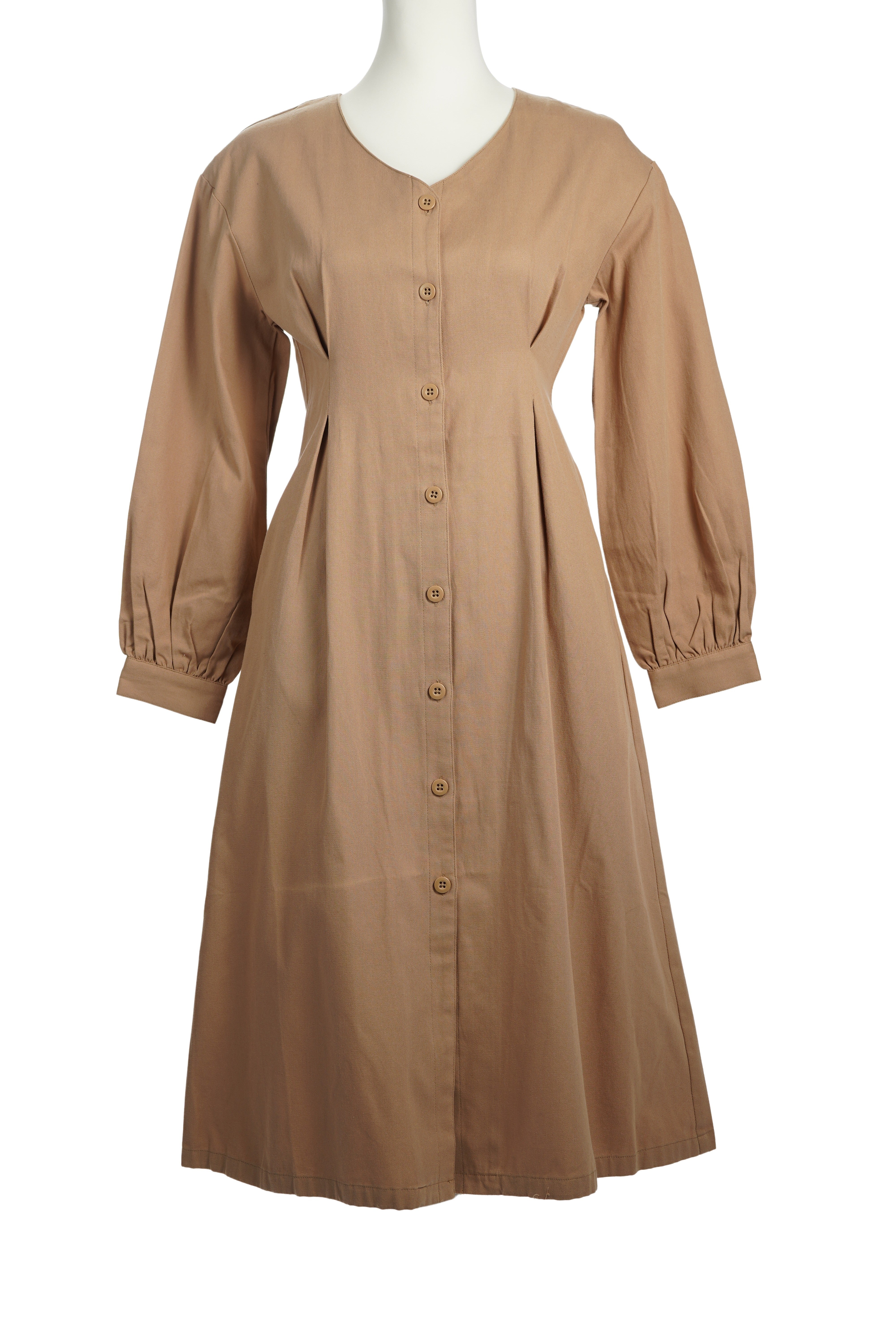 VOLUME SLEEVE SFLARE ONEPIECE【離島配送不可】