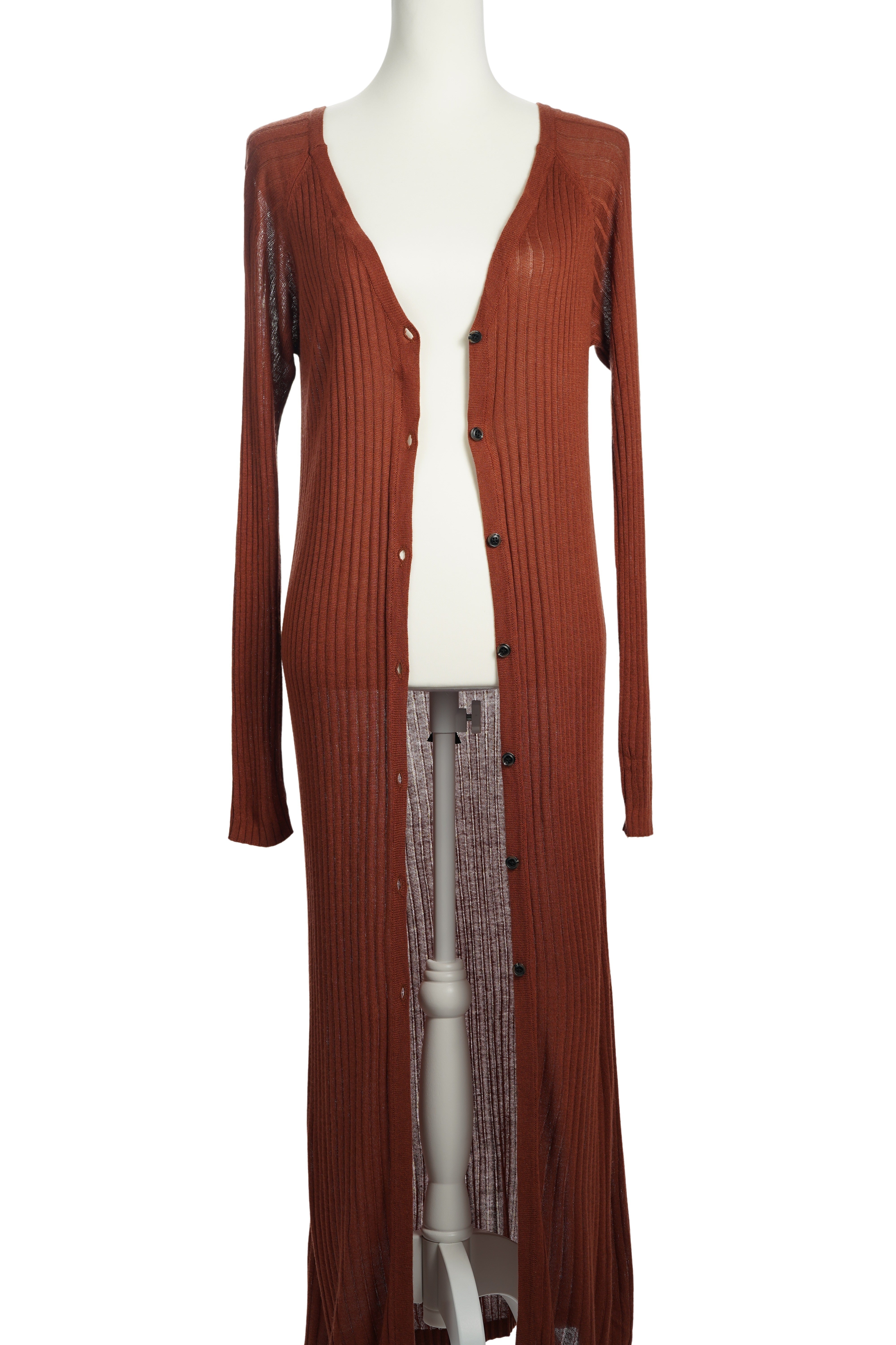 WIDE NECK RIB CARDIGAN【離島配送不可】