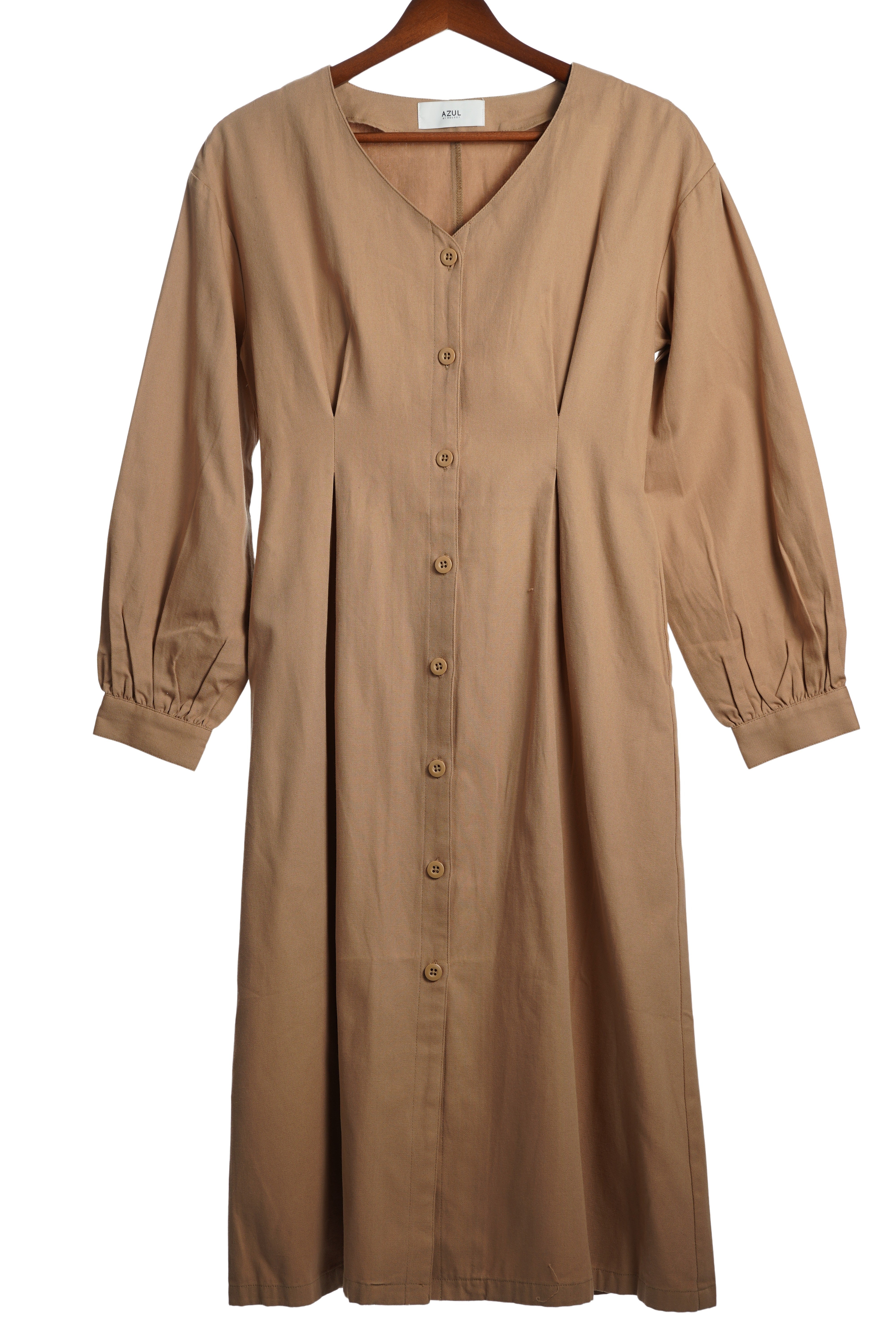 VOLUME SLEEVE SFLARE ONEPIECE【離島配送不可】