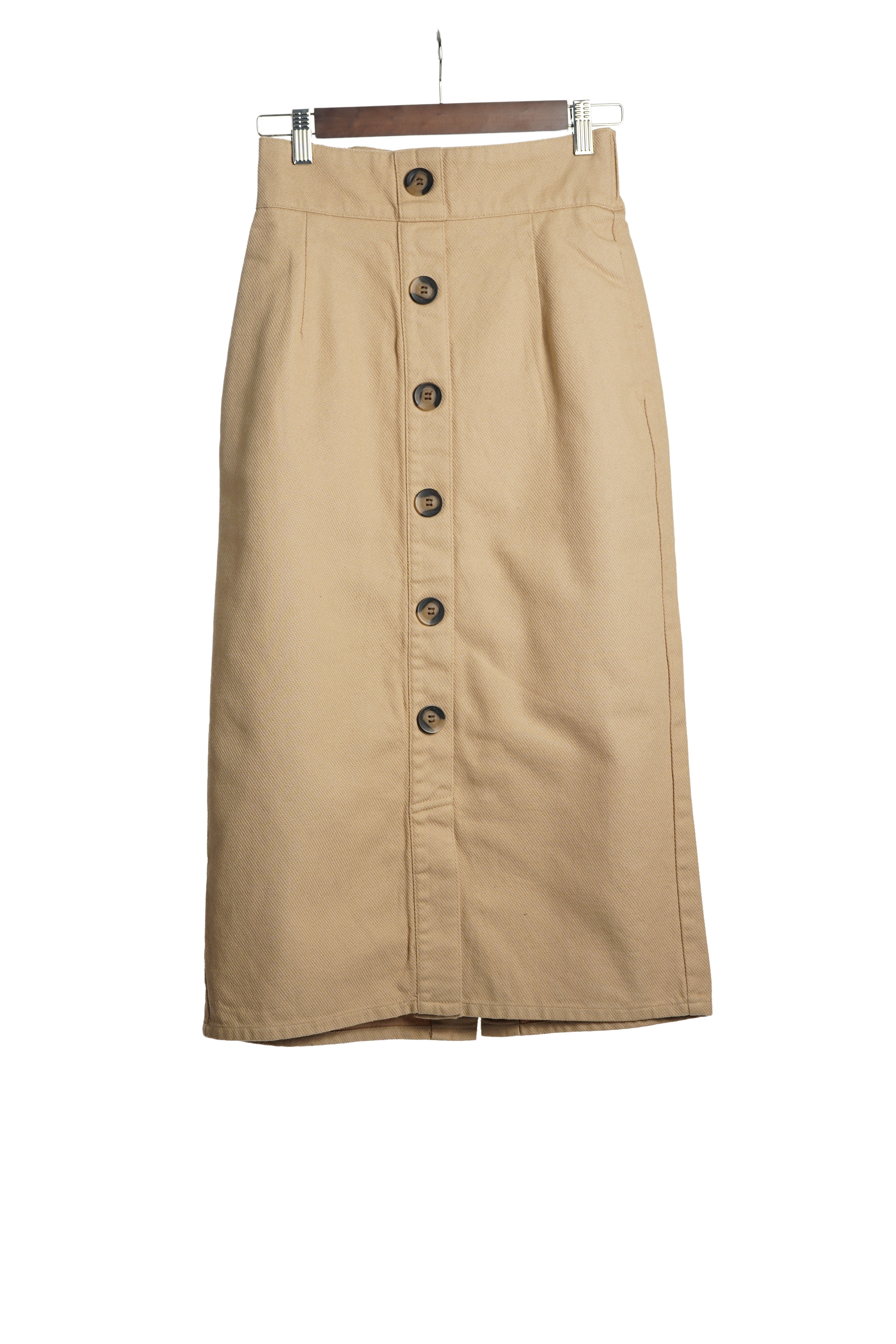 FRONT BUTTON NARROW SKIRT【離島配送不可】